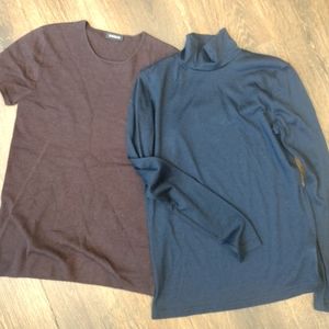 AKRIS tops QTY of 2 Silk Cashmere
